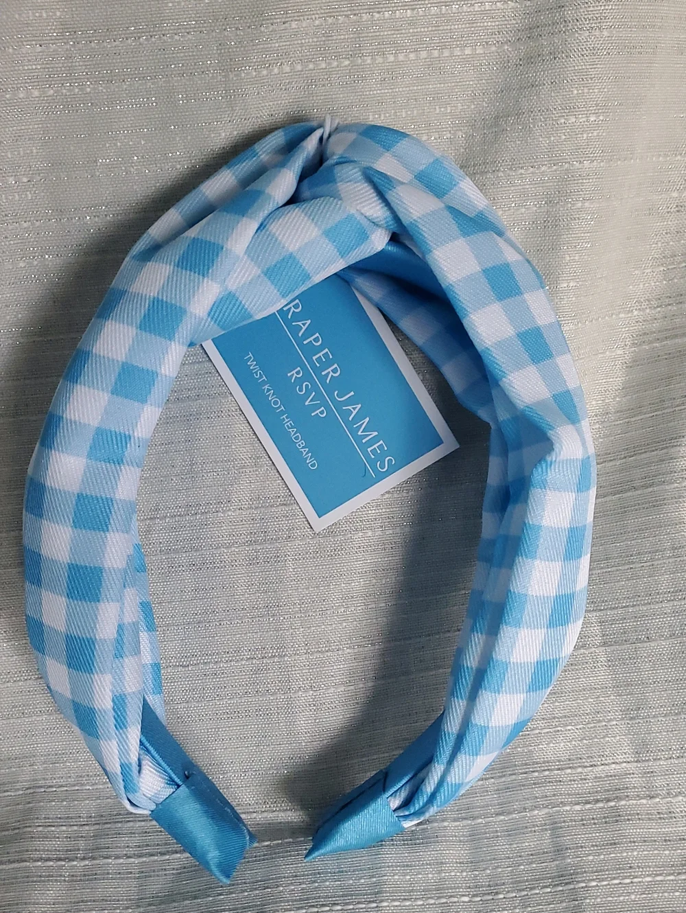 Draper James blue gingham